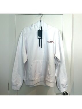 The Kooples  Street Brand Graphic Designer White Hoodie